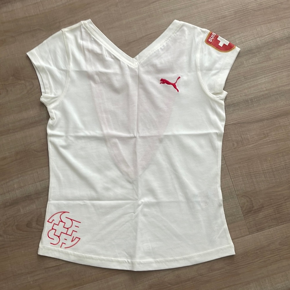 Puma official’s licensed T-shirt @ Suisse. US size XS. Brand new No tag.